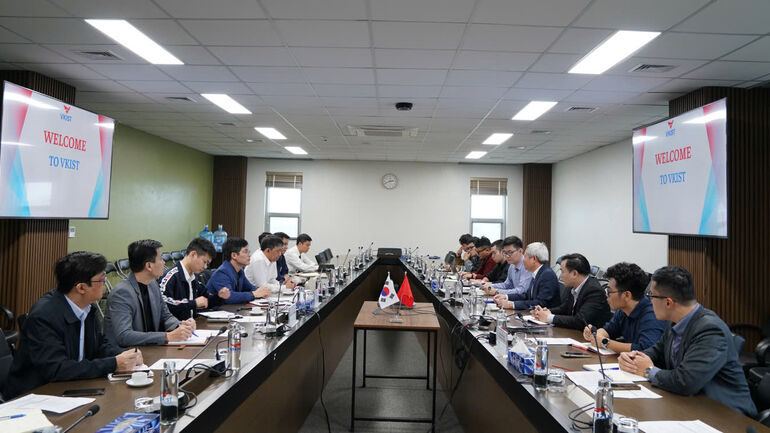 Viện VKIST – Học viện An ninh nhân dân triển khai các nghiên cứu chung