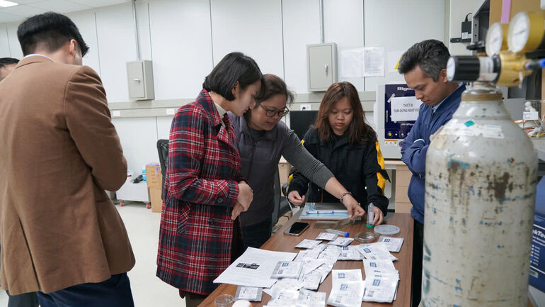 Họp Tổ chuyên gia tư vấn đánh giá, nghiệm thu cấp cơ sở kết quả thực hiện của nhiệm vụ KHCN theo đề tài cấp Bộ mã số 0.M04.2022