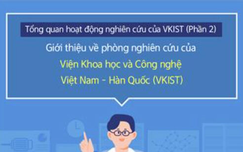 Giới thiệu dự án thành lập Viện Khoa học và Công nghệ Việt Nam - Hàn Quốc (Phần V)